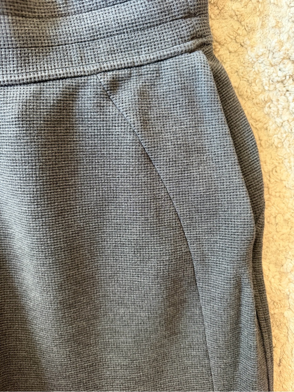 Lululemon Wide Leg Waffle Pant - Picture 3 of 6